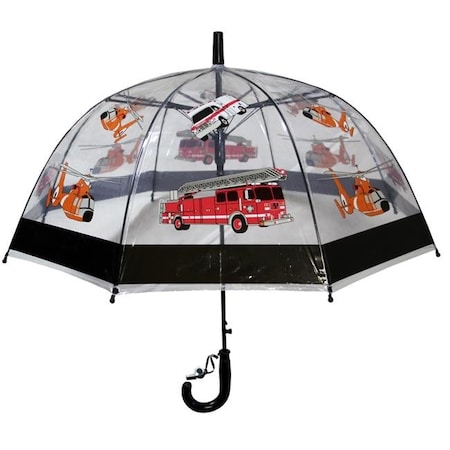 Foxfire Foxfire FOX-622-85 Childrens Clear Fire Rescue Umbrella - Size 1 FOX-622-85